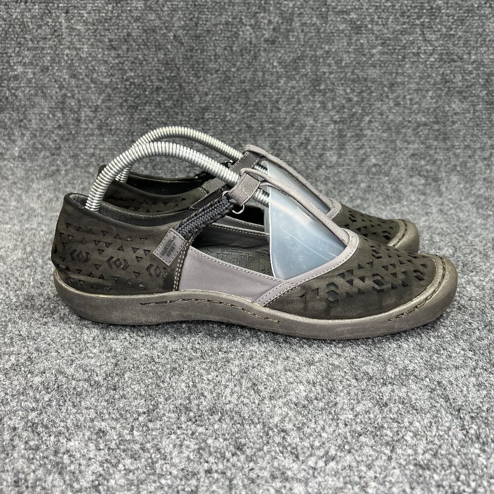 Muk Luks Sport Sandals Women's Size 9 Grey Athletic Outdoor Slip On‎ Water Shoes